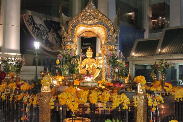 Tour du lịch Thái Lan - Tượng Phật bốn mặt