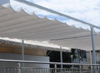 Những thông tin cơ bản về mái che di động Phương Trang bạn nên biết mai che di dong